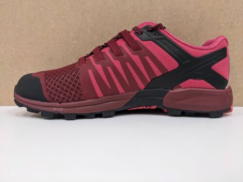 Women's Inov8 Roc Lite 305 in dark pink - inside