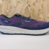 Women's Brooks Divide 4 in Purple / Navy / Oyster - OUTSIDE